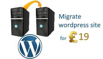 Wordpress Migration ! Transfer or Migrate WordPress site to new domain or host-‎£19